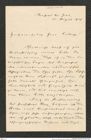 Nachlass Franz Steindachner, Brief von Heigel an Franz Steindachner (15.08.1907), Inv.Nr. 209.01, Seite 1